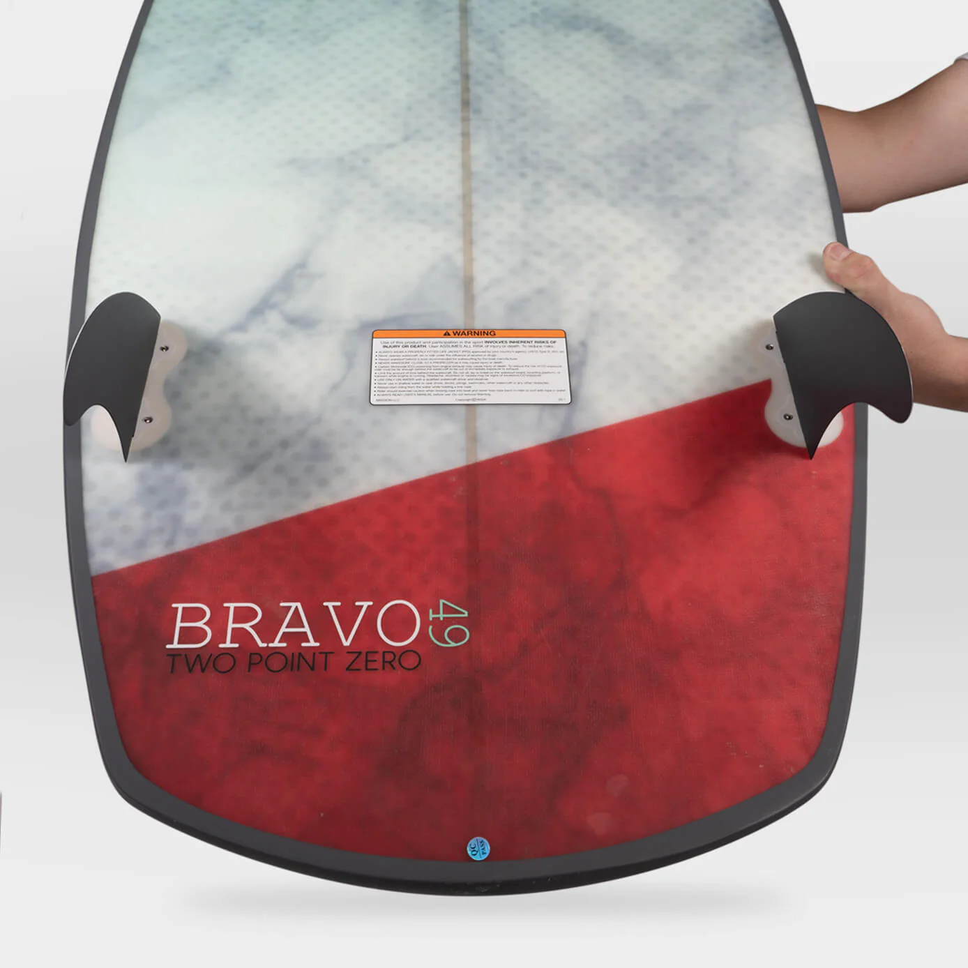 B-Stock | BRAVO 2.0 Surf-Style Wakesurfer | MISSION Wakesurf Boards - Image 4