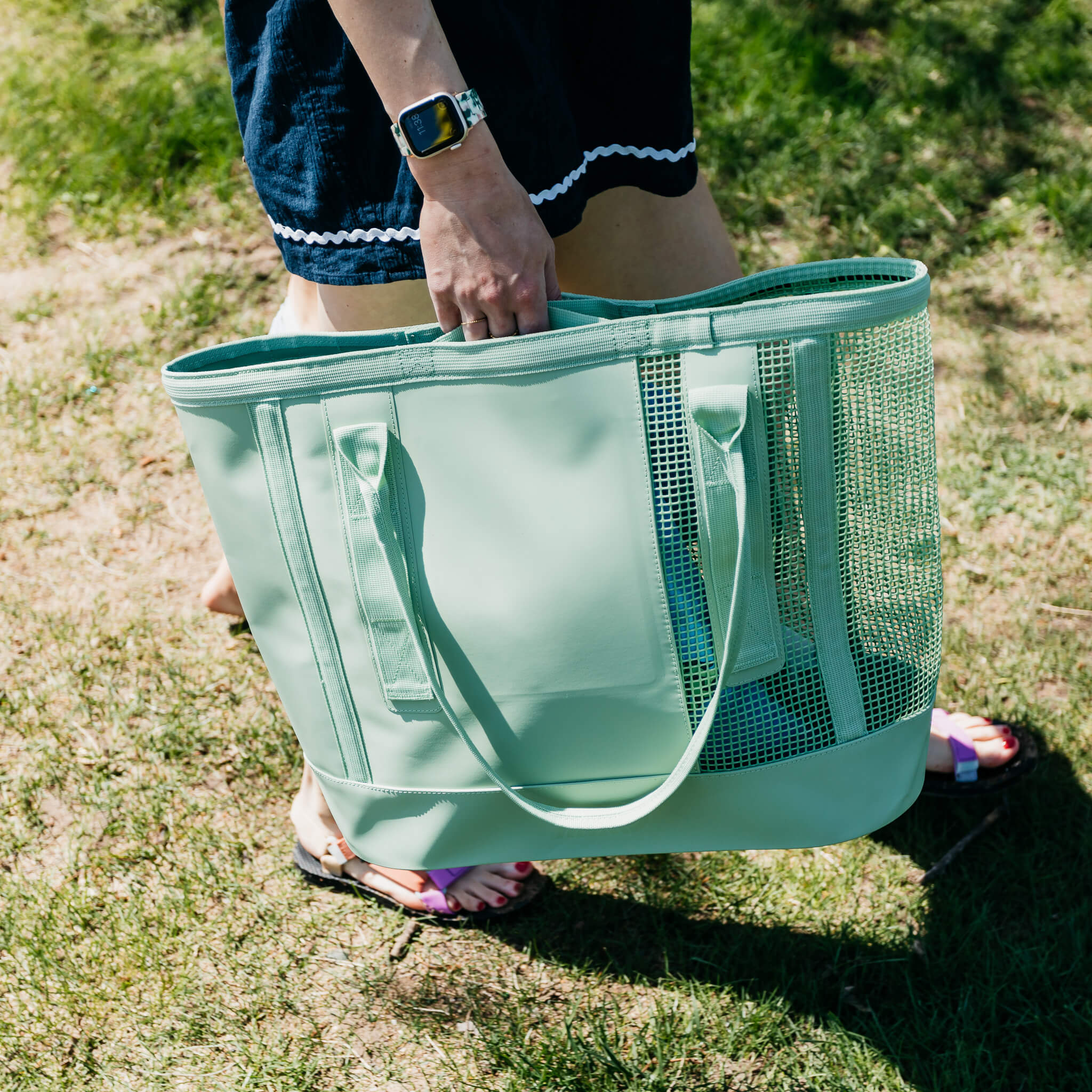CASSI | Beach Tote Bag | Waterproof Bottom - Image 31