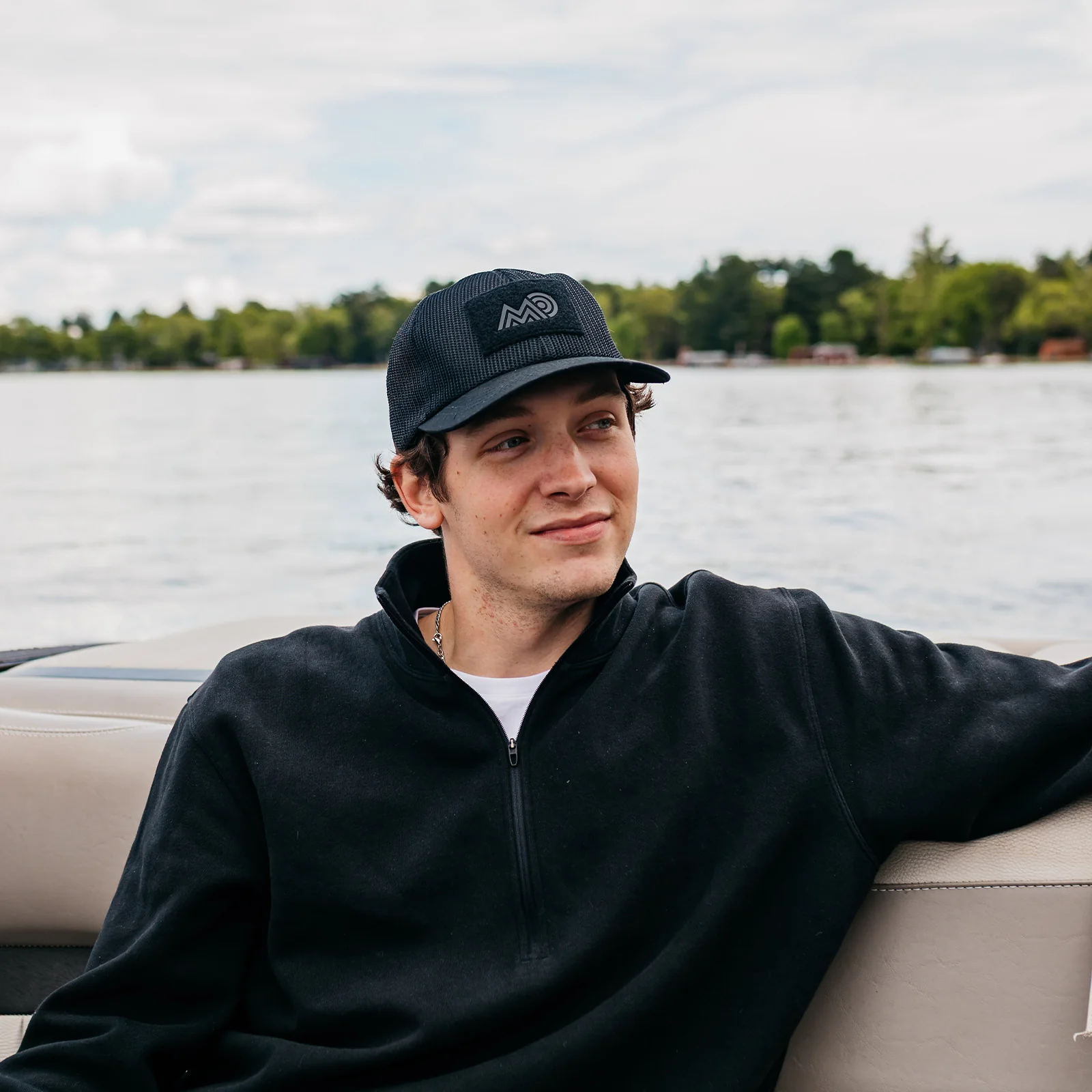 Six Panel All-Mesh Trucker Hat | Mission Outdoor - Image 6