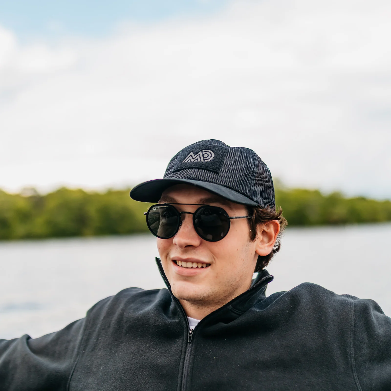 Six Panel All-Mesh Trucker Hat | Mission Outdoor - Image 8
