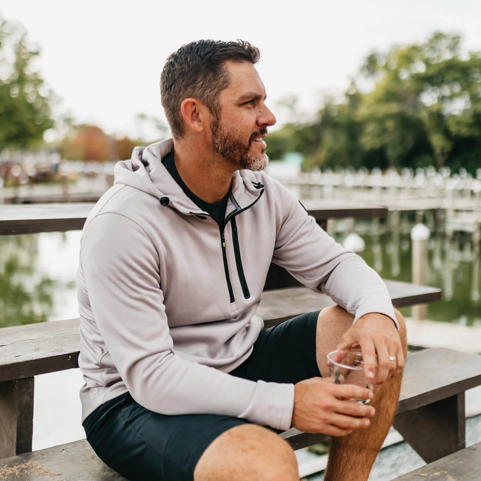 GTG Quarter-Zip Hoodie | The MO Men's Sweatshirt - Image 26
