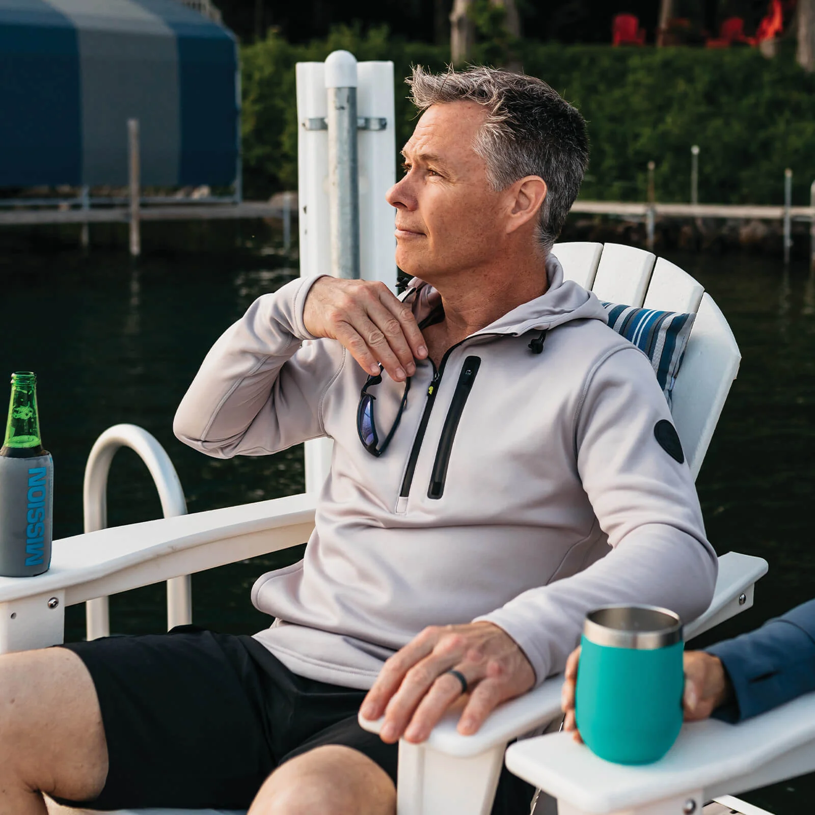 GTG Quarter-Zip Hoodie | The MO Men's Sweatshirt - Image 30