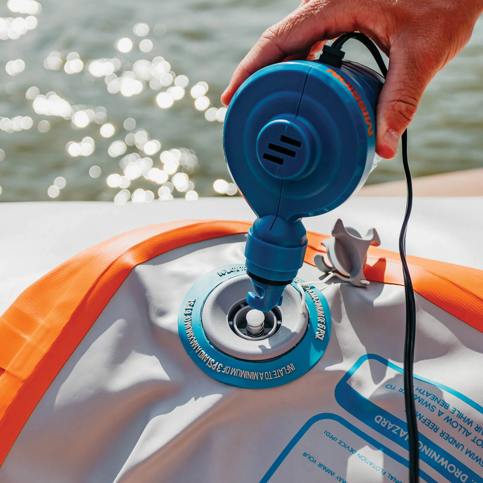 12v DC Electric Pump | Low Pressure Air Pump for Inflatables - Image 8