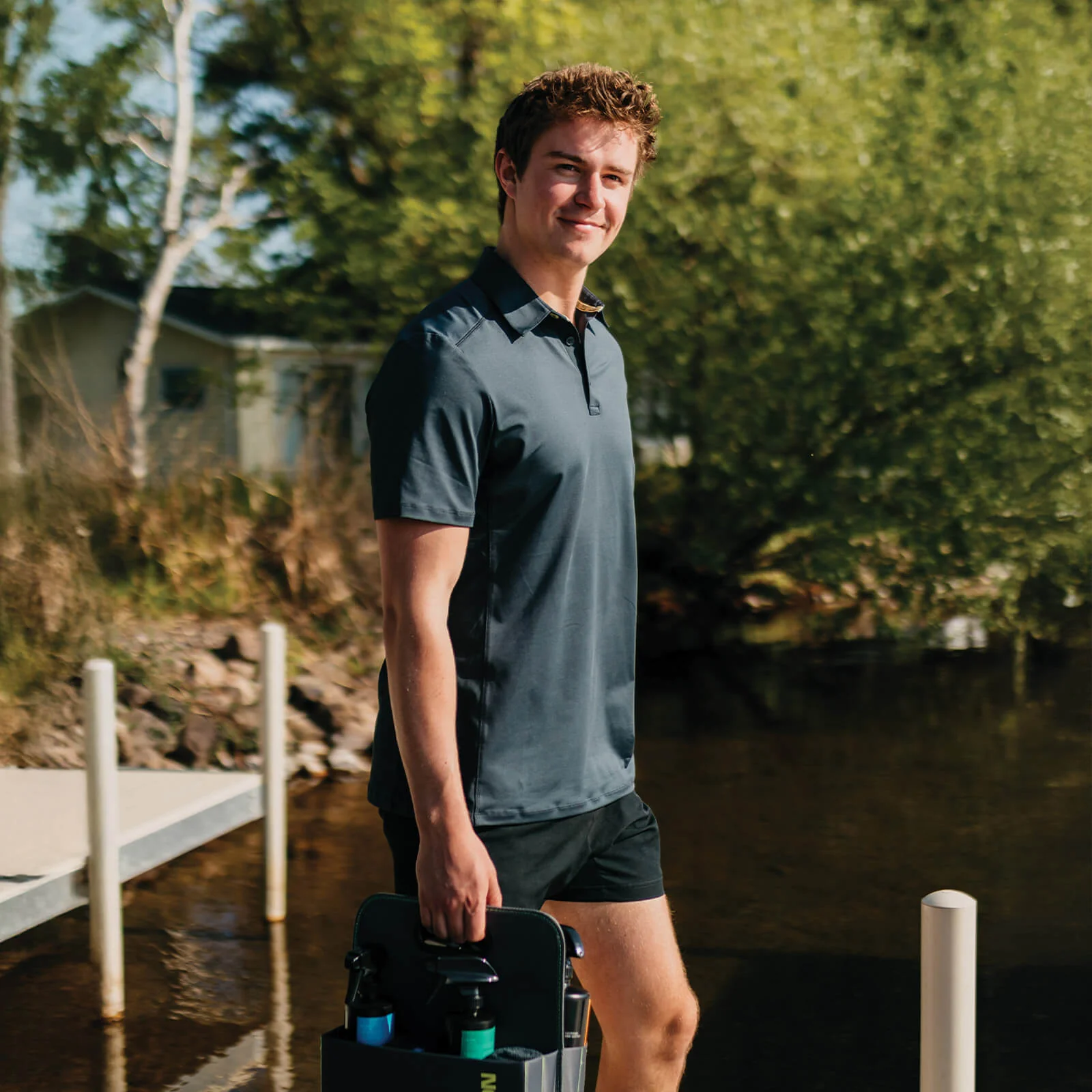 DS Mesh-Sided Polo | The MO Dock-Side Polo - Image 30