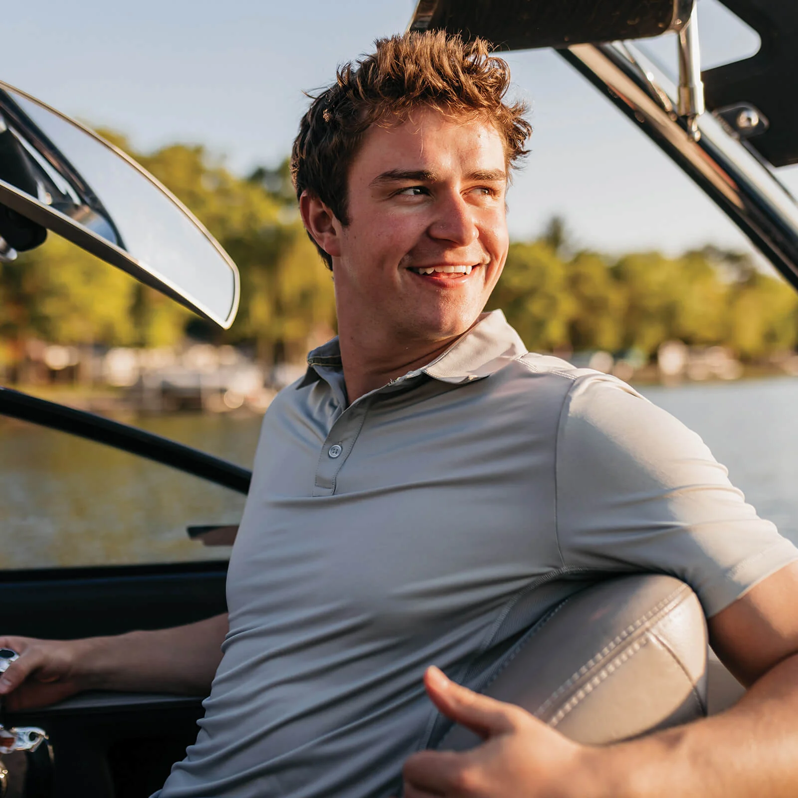 DS Mesh-Sided Polo | The MO Dock-Side Polo - Image 32