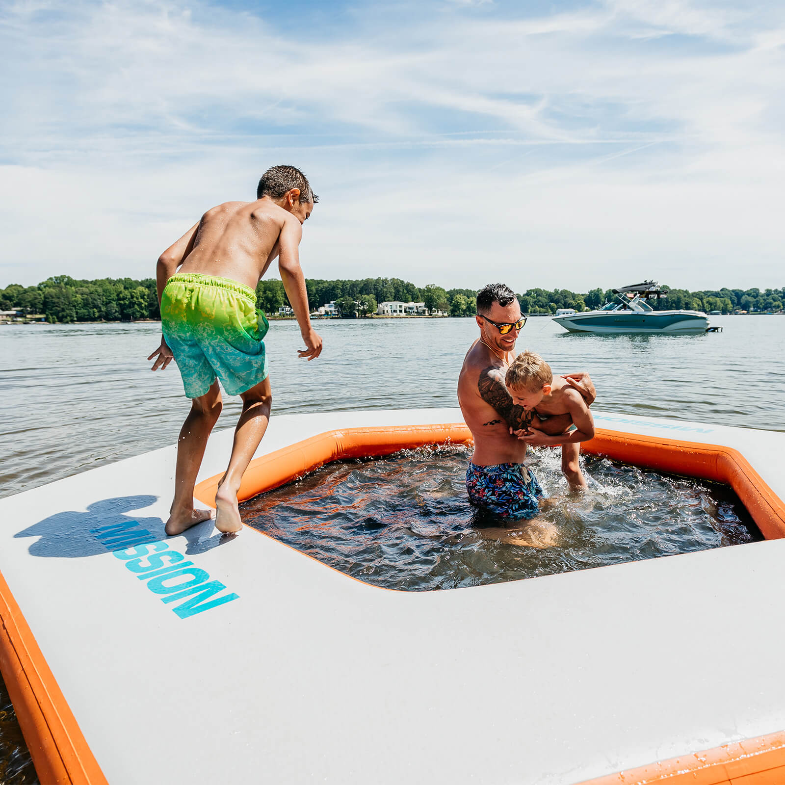 REEF SPLASH | Floating Splash Pool | Heavy-Duty Interior Mesh - Image 10