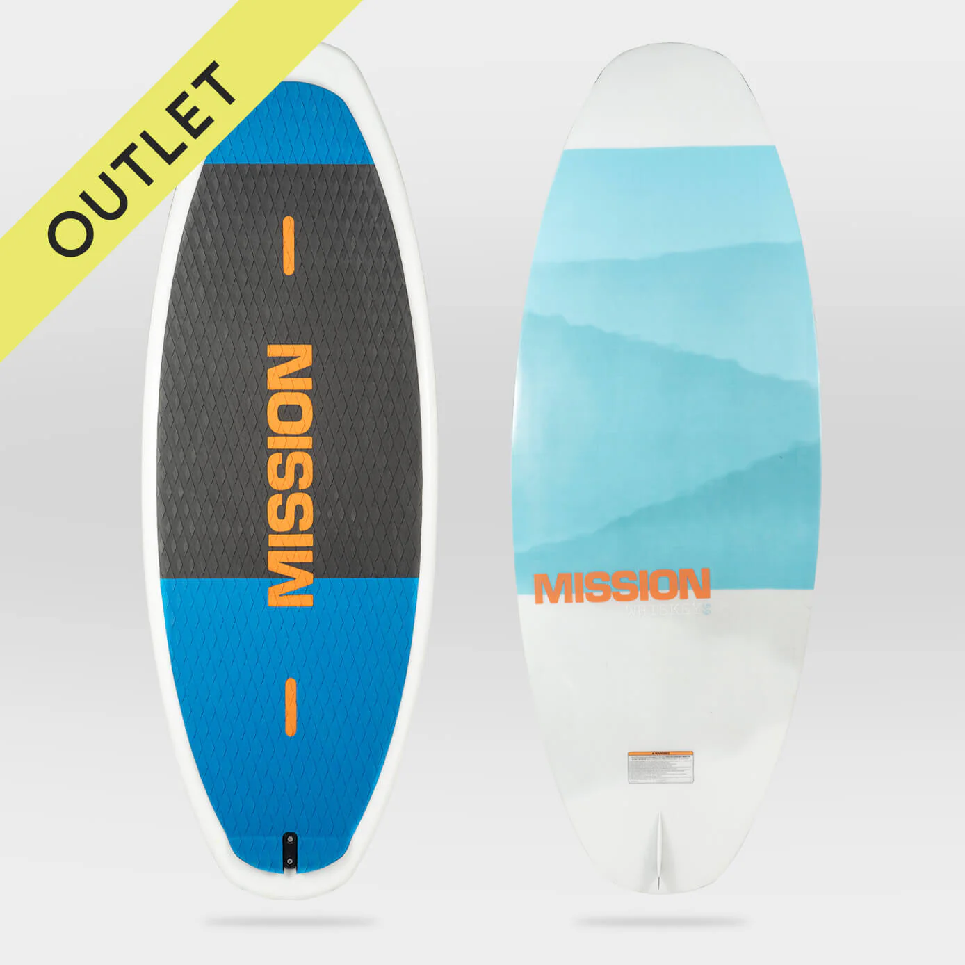 B-Stock | WHISKEY Crossover Wakesurfer | MISSION Wakesurf Boards